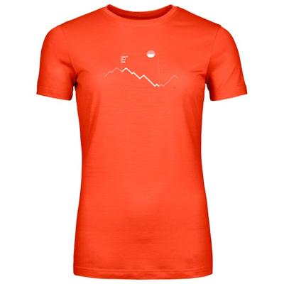 Ortovox - Women's 150 Cool Peak Focus T-Shirt - Merinoshirt Gr L rot Image