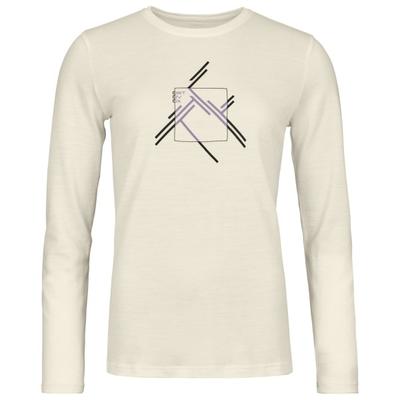 Ortovox - Women's 185 Merino Mountain Cutout L/S - Merinoshirt Gr L beige Image