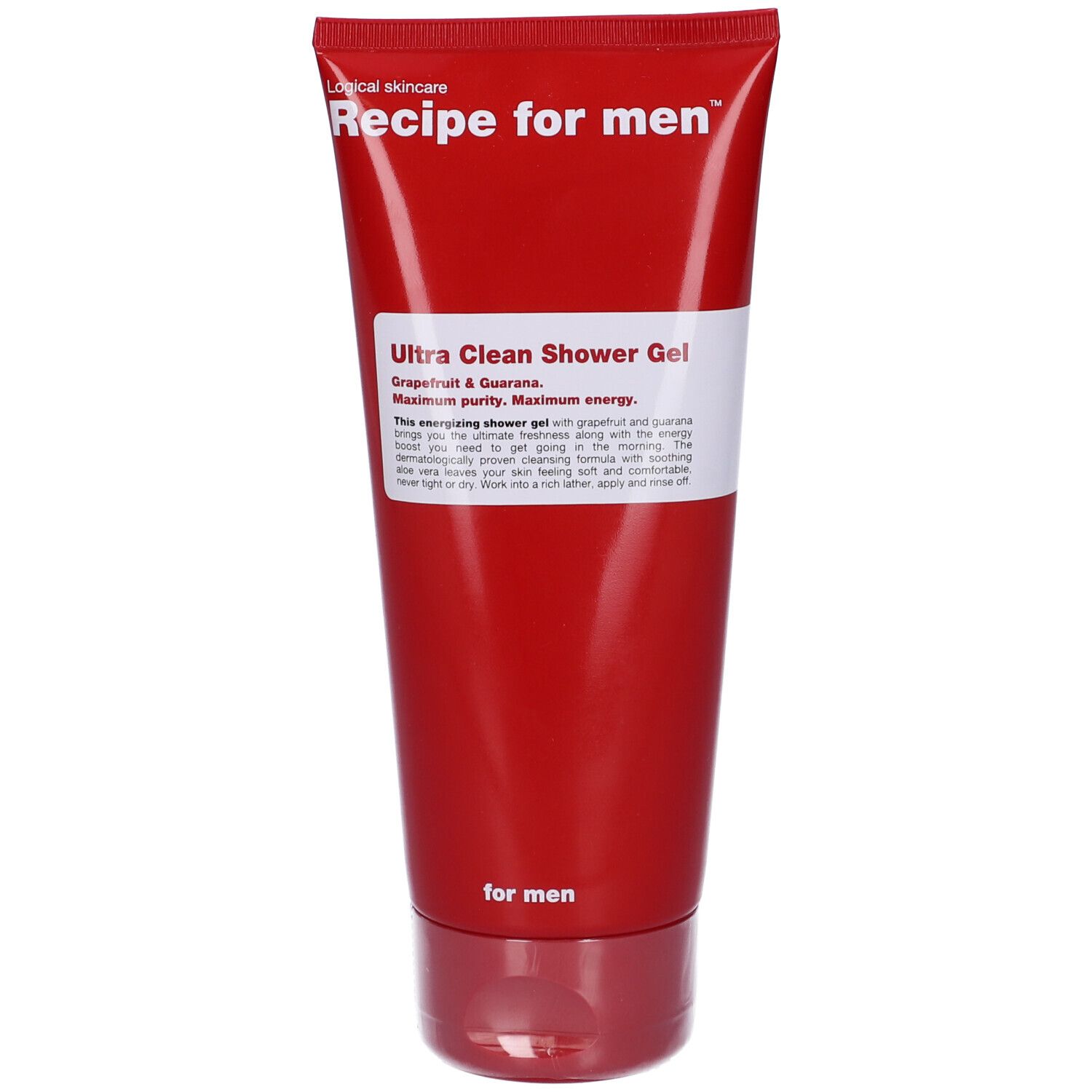 Recipe For Men Ultra Clean Gel Doccia 200 ml doccia