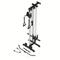 TEMU 1pc Cable Crossover Machine, Home Gym Lat Pull Down Machine, With 18 Positions, Dual Pulley System, For Home Gym Equipment