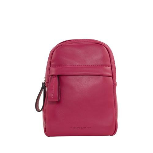 TOM TAILOR Damen Palina Rucksack, rot, Uni, Gr. ONESIZE