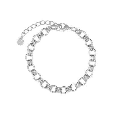 Heideman Armband Mico silberfarben poliert none Herren Image