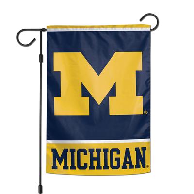 WinCraft Michigan Wolverines 12" x 18" Double-Sided Garden Flag