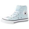 Sneaker CONVERSE "CHUCK TAYLOR ALL STAR HEART PATCH EASY-ON", Gr. 35, weiß (winter slay, weiß, schwarz), Textil, sportlich, Schuhe