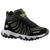 Winterstiefel SKECHERS "RUGGED RANGER-HYDRO SCOUT", Kinder, Gr. 31, bunt (schwarz, olivgrün), Lederimitat, Textil, sportlich, Schuhe, Trekkingschuh, Outdoorschuh, Schnürboots mit Fleece Futter