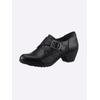 Hochfrontpumps ANDREA CONTI, Damen, Gr. 38, schwarz, Lederimitat, feminin, Schuhe