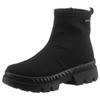 Winterstiefelette ARA "MOOD-GTX", Damen, Gr. 6,5, schwarz, Textil, Glattleder, unifarben, klassisch, Schuhe, mit GORE-TEX, H-Weite