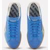Sneaker REEBOK CLASSIC "CLUB C GROUNDS UK", Gr. 36, blau (kineticblau, astrolime, vintagechalk), Leder, Synthetik, sportlich, Schuhe