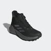 Wanderschuh ADIDAS TERREX "TERREX TRAILMAKER 2.0 MID GORE-TEX", Gr. 43, schwarz (core schwarz, carbon, grau four), Textil, Synthetik, sportlich, Schuhe, wasserdicht