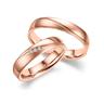 Trauring MARRYA ""Titan Ringe Trauringe Eheringe Partnerringe"" Gr. 54, rosa (damen ring, rosé), Fingerringe, Damen, 54, Titan