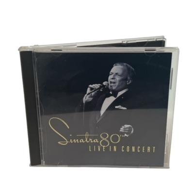 Columbia Media | Frank Sinatra Cd Music Disc Vtg Live Concert 80th Greatest Hits 1995 Casino 1960 | Color: Black/Silver | Size: Os
