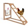 Maxxpet - Hühnerauslauf Spielset - Treppe, Plattform und Sitzstange - Holz - 100 x 50 x 81cm