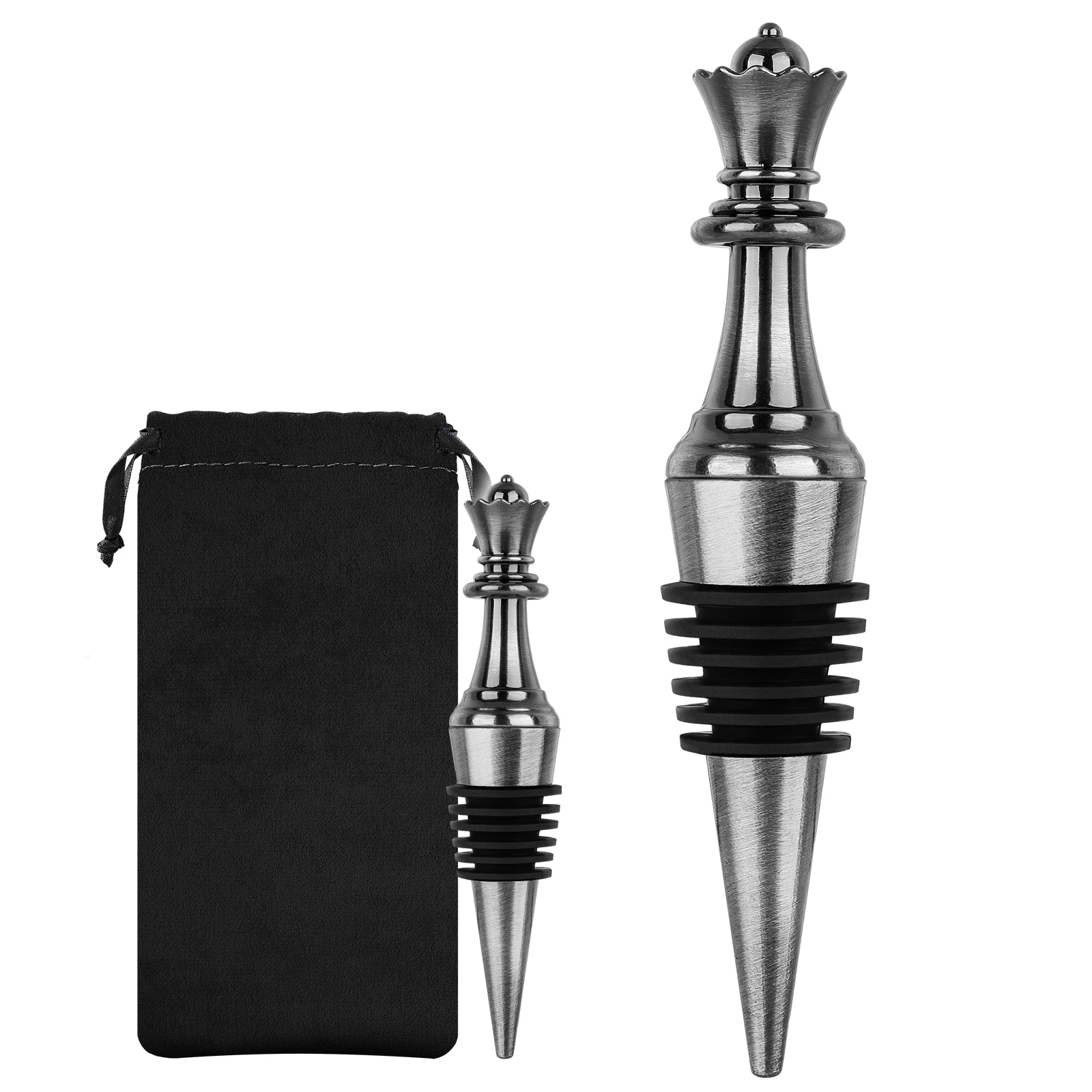 Bouchon de bouteille en métal, Design reine d