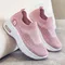 2024 Women's shoes summer new fashion casual shoes increase breathable platform sports shoes women's