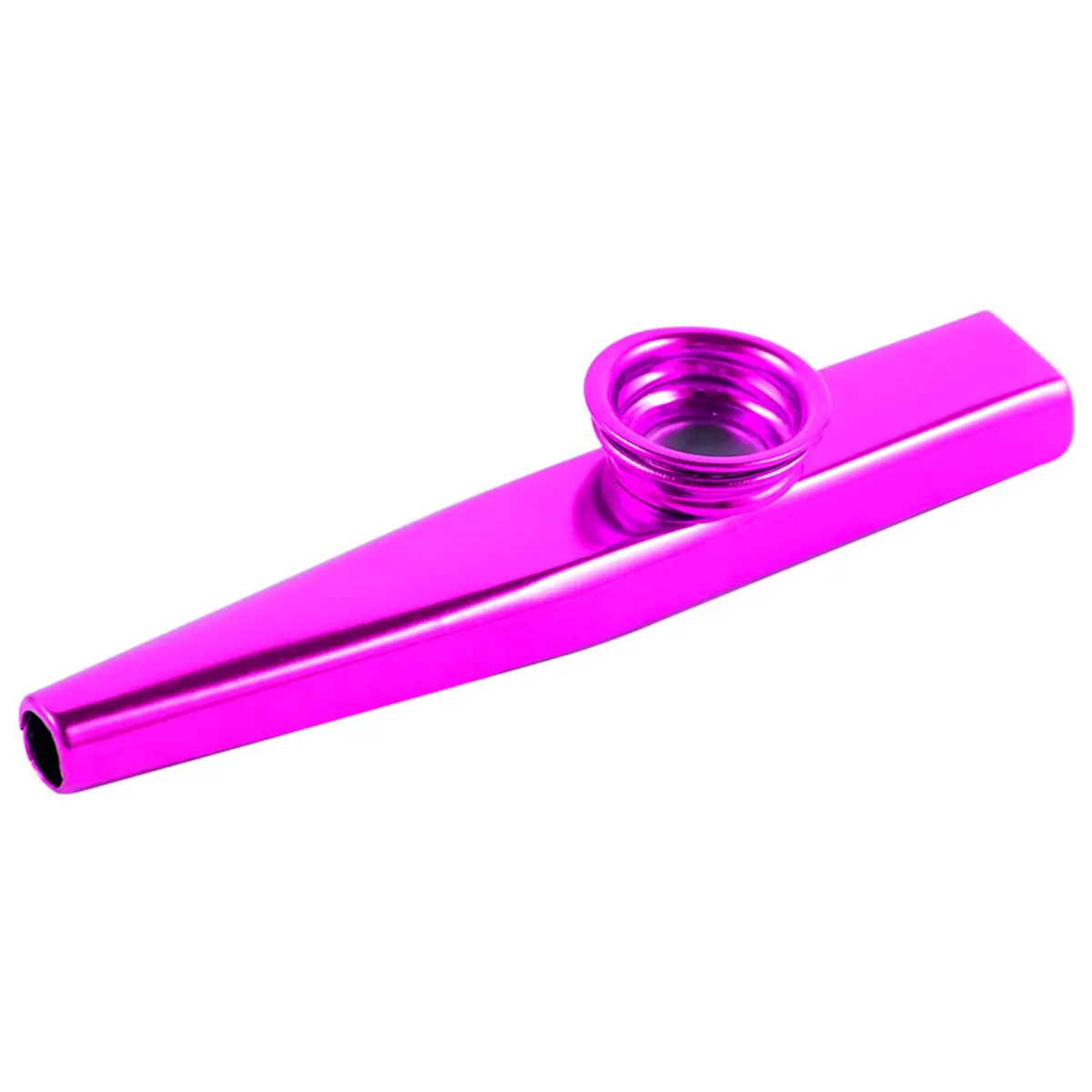 Kazoo Lila Aluminiumlegierung mit Membranflöte Membranmund Kazoos Musikinstrumente Image