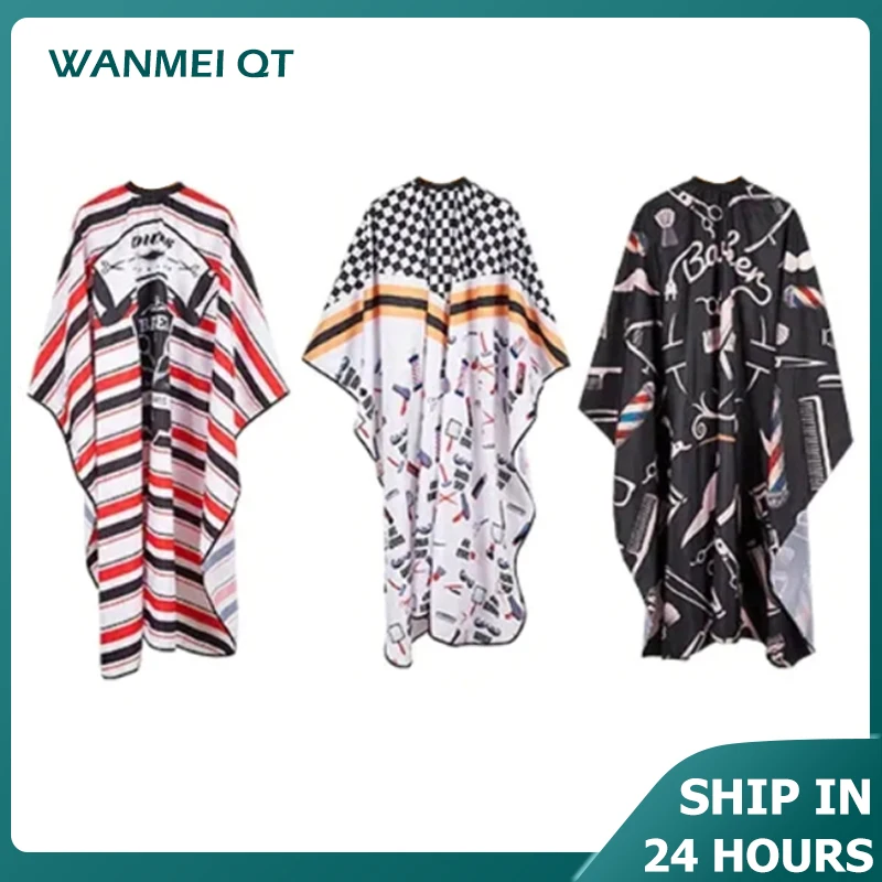 1 Stück Erwachsenen Haarpflege Umhang Salon Friseur Dauerwelle/Farbstoff/Schnitt/Schal/Schürze/gebrochenes Haar Friseur Kleidung Friseur produkte Image