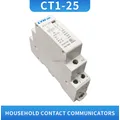 CT1-25 2P 16A/20A/25A/40A 24V/110V/220V 50/60HZ Contattore CA monofase modulare CA per uso domestico su guida Din 2NO
