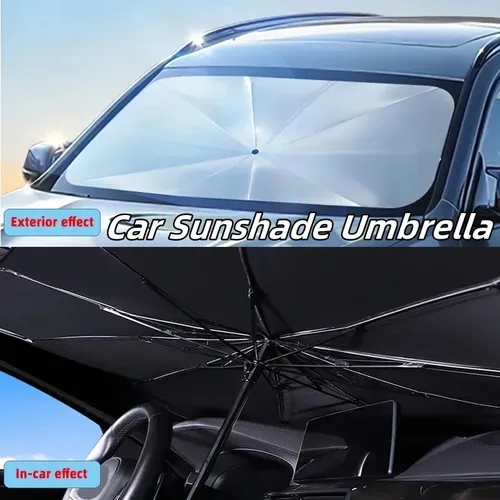 Auto Sonnenschirm Regenschirm Auto Sonnenschutz Schutz Sonnenschirm Sommer Sonne Innen Windschutzscheibe Schutz Auto Zubehör Sonnenschirm Regenschirm