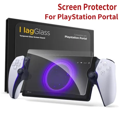 Displayschutzfolie aus gehärtetem Glas für die Spielekonsole PlayStation Portal, HD, klar, Image