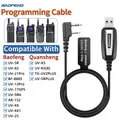 Cavo di programmazione USB CH340 per Baofeng UV 82 888S UV 13 21 Pro Quansheng UV-K5 5R Plus Walkie Talkie Radio