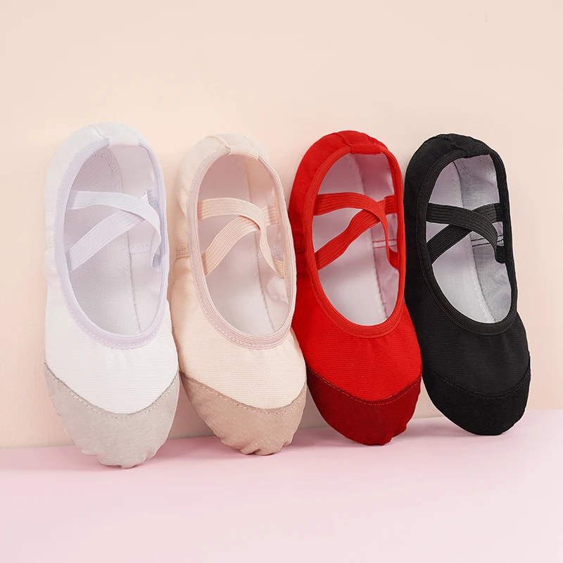 Mädchen Ballett Schuhe Weichen Sohlen Tanz Schuhe Non-slip Ballerinas Frauen Professionelle Tanz Schuhe Split Sohle Erwachsene Gymnastic schuhe