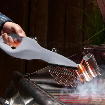Barbecue Grill Dampf Reinigung Pinsel BBQ Wasser Spray Reiniger Pinsel Grill Zubehör Kochen Küche Werkzeug Outdoor Grill Pinsel