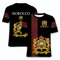 T-shirt con bandiera della nazione del Marocco per uomo T-shirt tattica T-shirt stampata in 3D Soldati T-shirt sportiva T-shirt estiva da esterno