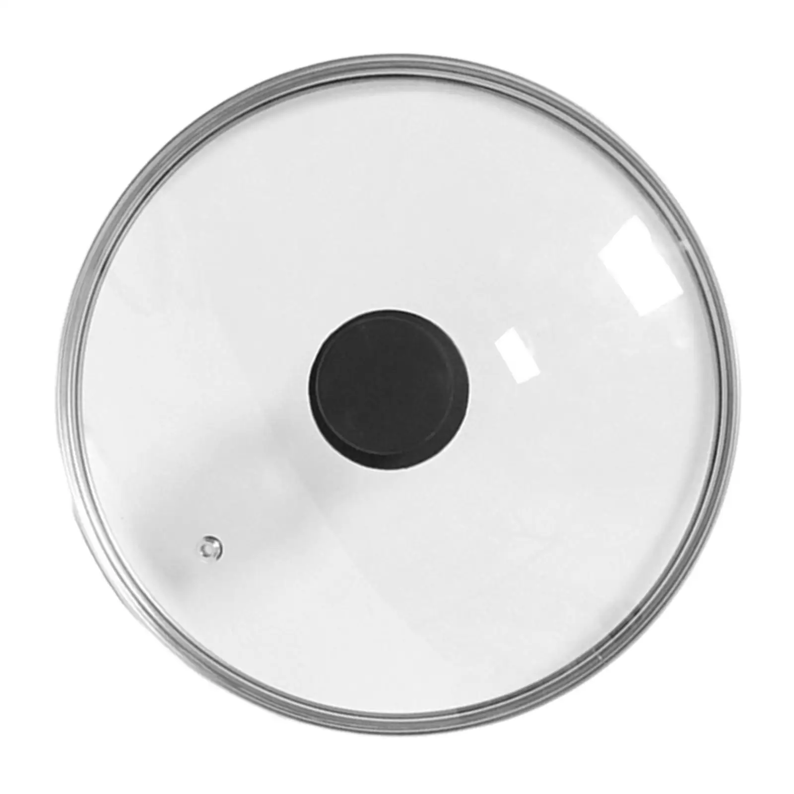 34cm Glas deckel für Universal deckel für Töpfe und Pfannen für Pommes Frites Herd Meeres früchte Topf Küchen zubehör Koch zubehör Image