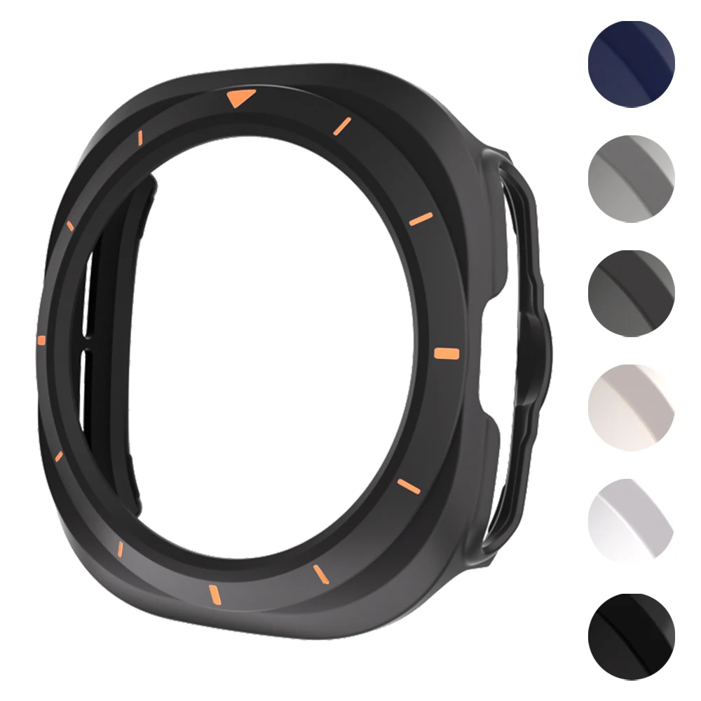 Für Samsung Galaxy Watch 7 Ultra 47 mm Schutzhülle KEINE Bildschirmfolie Harte PC-Abdeckung für Galaxy Watch 7 Ultra Bumper-Zubehör Image