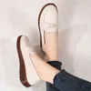Damen Boots schuhe Stoff süßes Brot Damen Mutterschaft flache Schuhe Damen lässige flache Schuhe