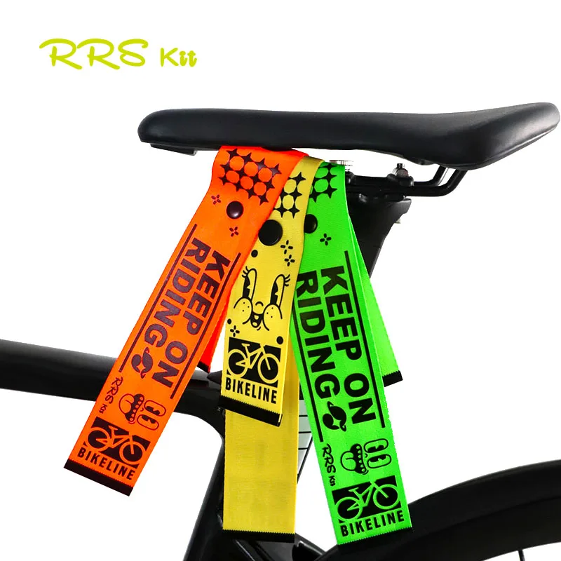 Fahrrad Kreative Reflektierende Anhänger MTB Rennrad Personalisierte Dekoration Streifen Koffer Taschen Rucksäcke Dekoration Zubehör Image