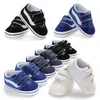 Baby Unisex Leinwand Turnschuhe Klassische Streifen Casual Baby Junge Mädchen Schuhe Anti-slip Weiche Erste Wanderer Infant Baby Schuhe