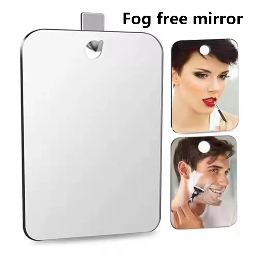 1 pc Deluxe Anti-Fog-Rasier spiegel nebel loser Badezimmer-Dusch spiegel mit Handheld-Option für hängende Dusch spiegel für Männer und Frauen