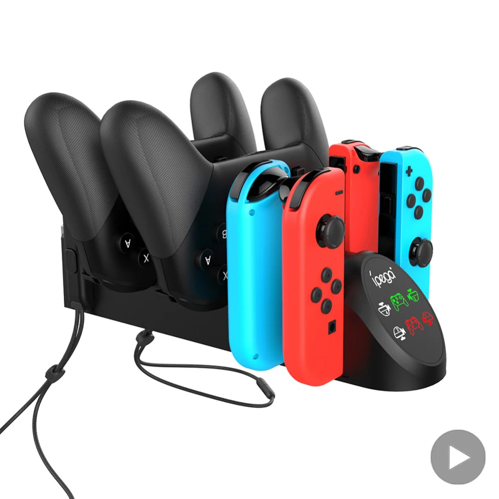 Für Nintendo Switch Nintendo Swich Dock Stand Lade Docking station Zubehör Basis Game Pad Konsole Steuerung Support Controller Image