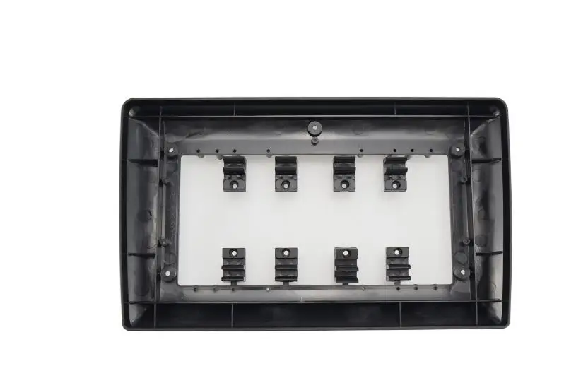 Auto Video Frame Changer 7 Zoll drehen 10,1 hintere Abdeckung 2 Din Radio CD DVD-Player Audio Faszie Armaturen brett Mount Kit
