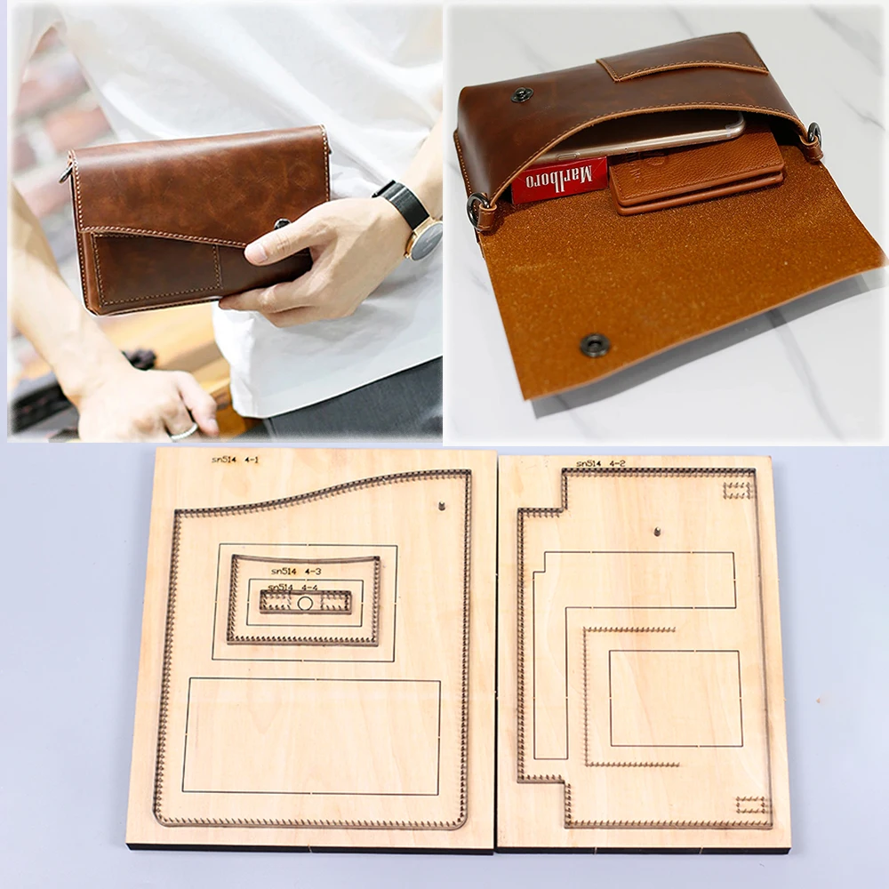 20x13x3cm Lederhandwerk Handtasche Stanzformen Messerform Eisenklingenschneider Image