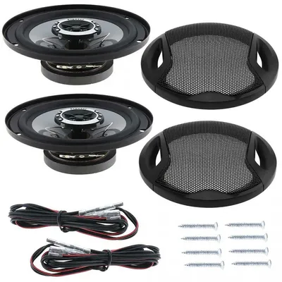 Paar 6,5 Zoll 400 W TS-G1641R Auto HiFi Koaxiallautsprecher 2-Wege-Fahrzeugtür Auto Audio Musik Image