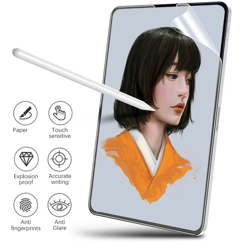 Papierfolie wie für iPad 10. Generation Mini 6 Air 5 4 Displayschutzfolie für iPad 10.2 7. 8. 9. Pro 12.9 11 2022 9.7 5. 6 Image
