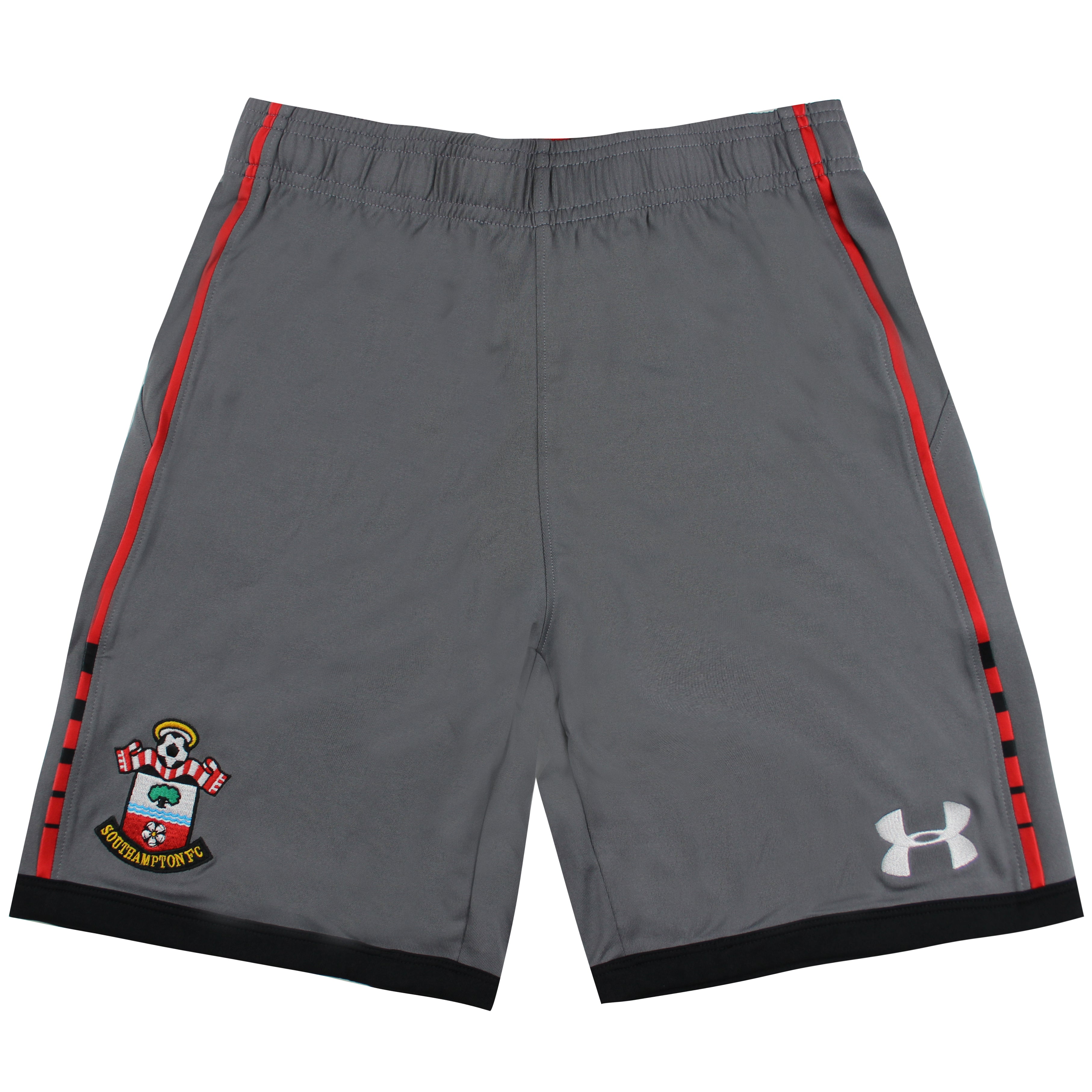 Under Armour Southampton FC – Graue Auswärts-Fußballshorts für Jugendliche Image