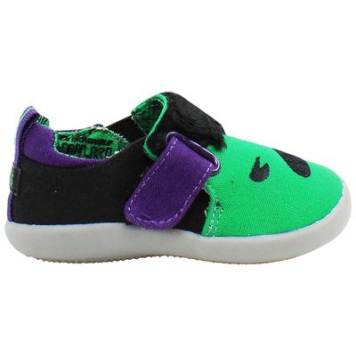 Toms x Marvel Hulk Kinder-Plimsolls in Grün/Schwarz Image