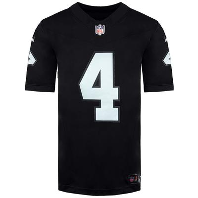 Nike NFL Las Vegas Raiders 4 Derek Carr Home Limited gespieltes Trikot