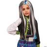 Kids Frankie Stein Multicolor Full-Length Wig Carnival Cosplay Party Wigs