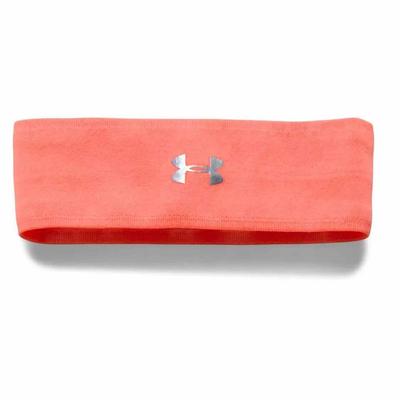 Under Armour Graphic Logo Orange Kinder Stirnband 2.0