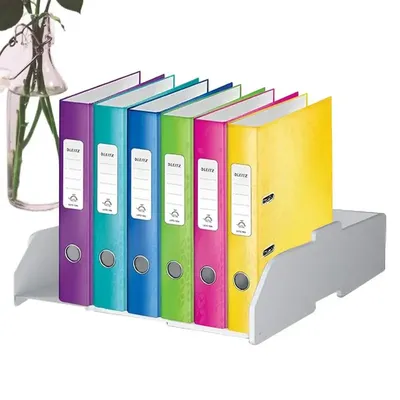 File Tray Organizer A4 Size Stackable Document Desk Organizer File Paper Holder Book Storage Rack