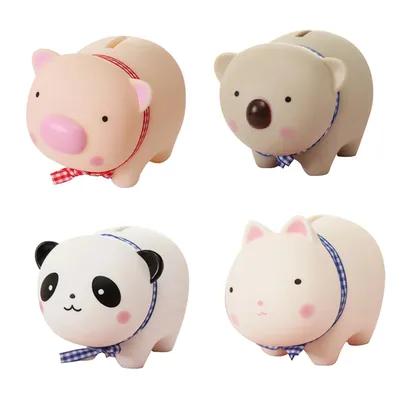 Small Piggy Bank Money Boxes Storage Kids Toys Home Decor Money Saving Box Children Piggy Money Bank