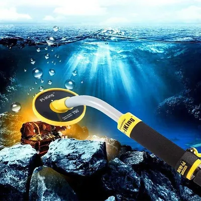 100 Feet Fully Waterproof Metal Detector for Adults, Lightweight Small Gold Finder Metal Detector