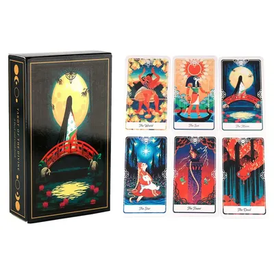 Gorgeously Tarot Cards Sublimation Of The Spiritual Journey Table Game English Divination Tarot