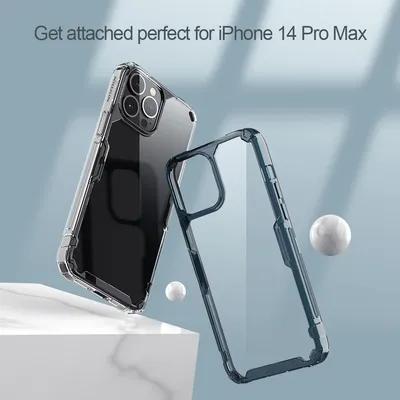 NILLKIN for iPhone 14/14 Plus/14 Pro/14 Pro Max Nature TPU Pro transparent Case anti slip anti fall