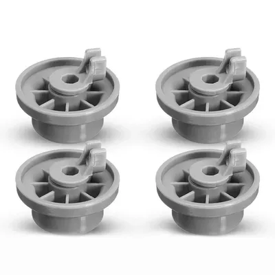 4pcs Dishwasher Wheels For Bosch Siemens Neff Dish Washing Machine Rack Basket Wheels Replacement