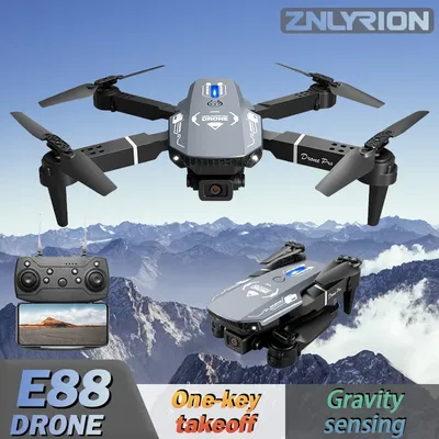 S113 quadcopter drone with 480P camera is equipped with features such as one-key takeoff, gravity